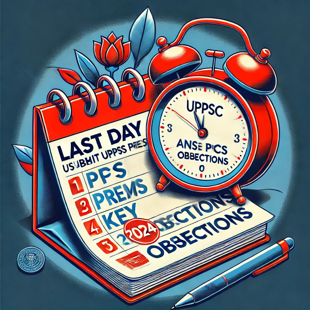 Last Day to Submit UPPSC PCS Prelims 2024 Answer Key Objections